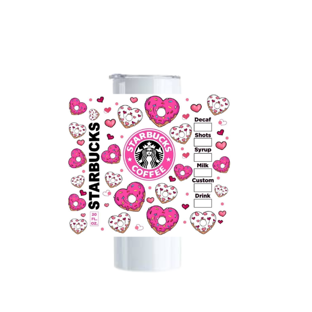 Starbucks Heart Donut Wrap