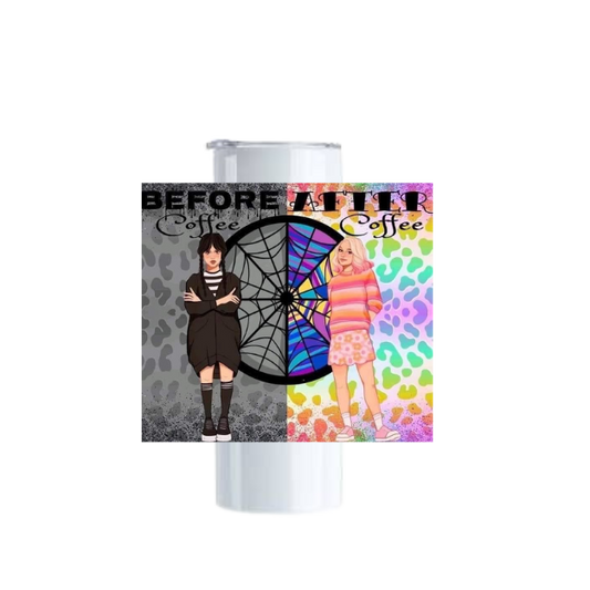 Before and After Coffee Wrap