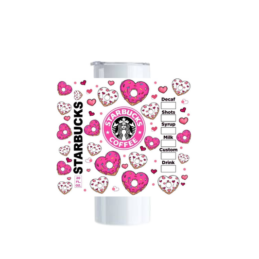 Starbucks Heart Donut Wrap