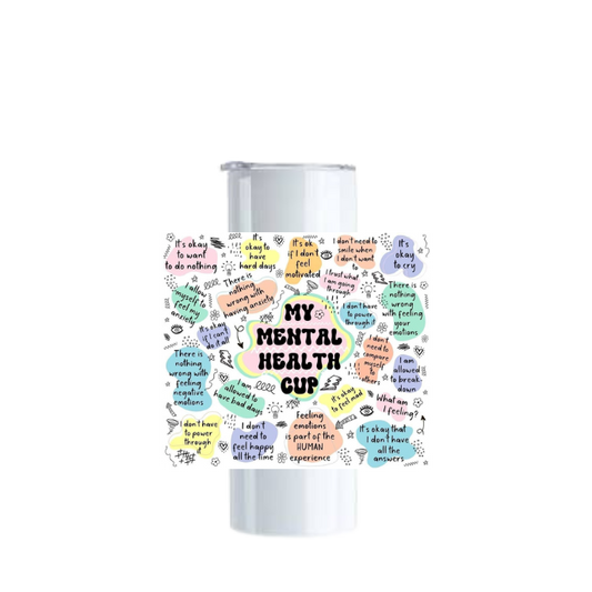 Mental Health Cup Wrap