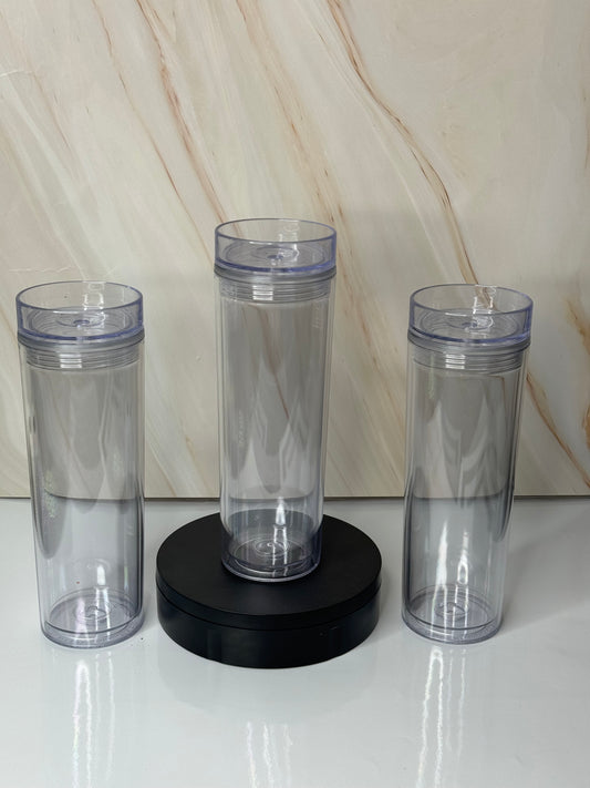 Snowglobe Skinny Tumbler